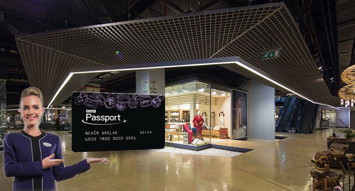 addresistanbul’dan alışveriş yapana TAV Passport Kart hediye