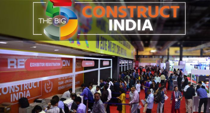 Hindistan’da inşaatçının yolu The Big 5 India Show 2018’den geçiyor