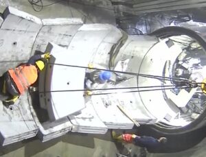 Güçlü İnşaat TBM İle yaptığı tünelin sonuna yaklaşıyor