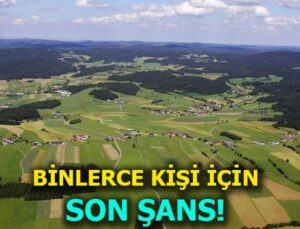 2B arazileri için süre yeniden uzatıldı