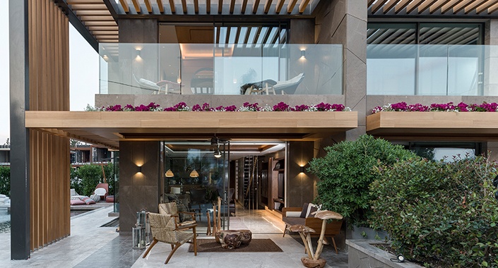 Bitez Yalıları’nın örnek dairesi görücüye çıktı