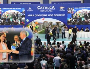 Kiptaş Çatalca Konutları’nın kuraları çekildi