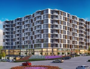 Portekiz projesi Kurtköy metrosunun yanı başında yükseliyor