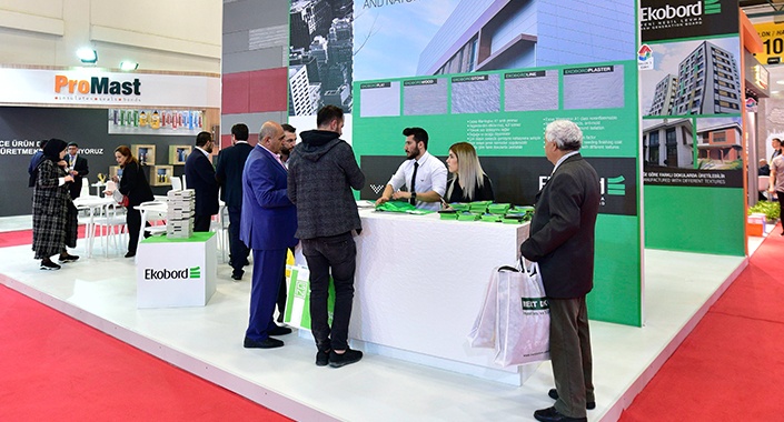 Ekobord, fark yaratan ürünleriyle Yapı Fuarı’nda