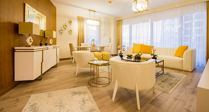 Elite Concept’in örnek daireleri görücüye çıktı