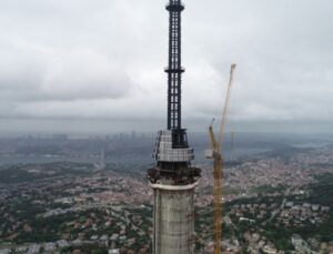 Çamlıca Kulesi 365 metre ile Eyfel’i geçti