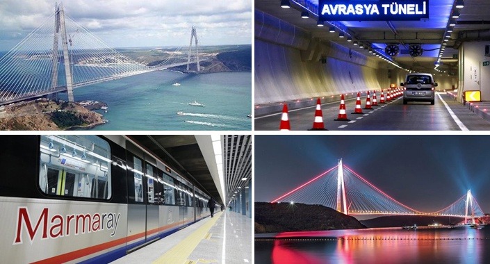 Türkiye dev ulaşım projeleriyle çağ atladı