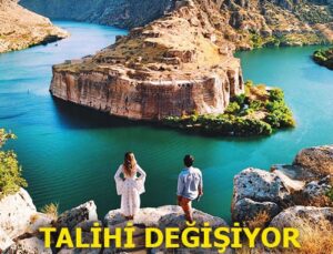 Gaziantep Rumkale’ye feribot yanaşma iskelesi yapılıyor