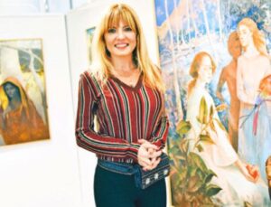 Patron eşleri iyilik için sanatla buluşuyor