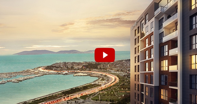 Siltaş Marina adalara karşı, bulutlara komşu