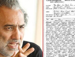 Taş Yapı’dan Sinan Çetin’e haciz