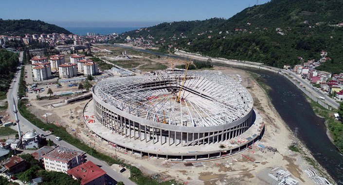 Çotanak Stadı yıl sonuna kadar tamamlanacak
