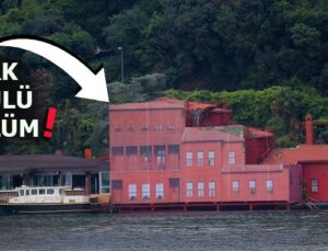 Hekimbaşı Salih Efendi Yalısı’na fotoğraflı kamuflaj yapıldı