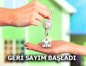 Binbir çeşit konuttan birisini almak için son 15 gün