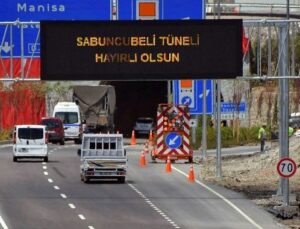 Sabuncubeli Tünelleri’nden 15 günde 600 bin araç geçti