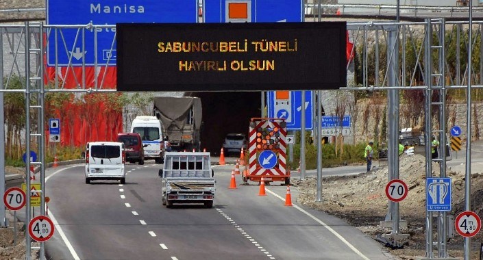 Sabuncubeli Tünelleri’nden 15 günde 600 bin araç geçti
