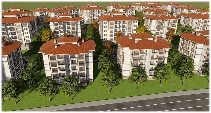 TOKİ Kahramanmaraş’a yeni bir mahalle inşa ediliyor