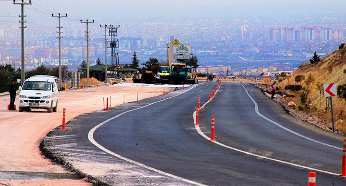 Pınarhisar Lüleburgaz arasındaki yol çift şeride çıkarılıyor