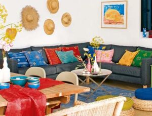 Evlerde yaza özgü değişiklikler yapmak çok kolay