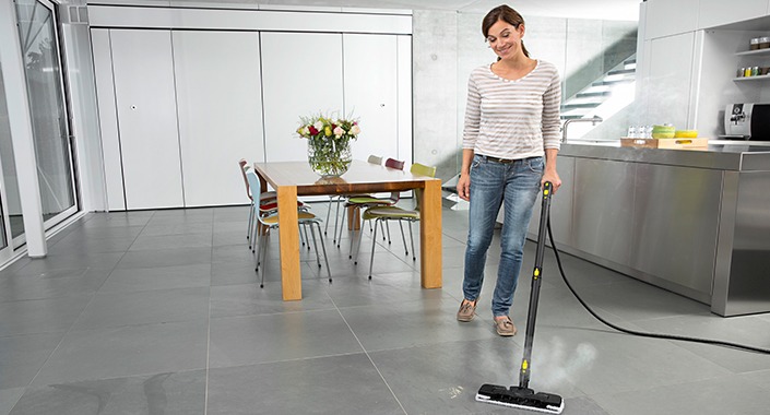 Kärcher, buhar basıncıyla evlerde üstün temizlik sağlıyor