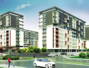 Konya Çamlıca Evleri 208 konut ve 12 dükkandan oluşacak