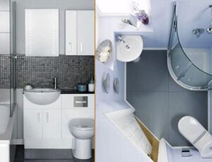 Küçük banyolar için büyük tasarımlar