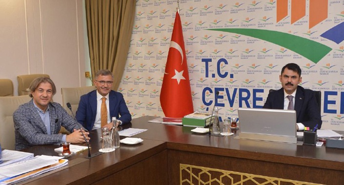 Kurum, Üsküdar ve Beyoğlu Belediye Başkanlarını kabul etti