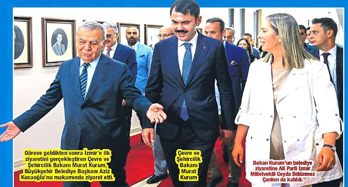 Çevre ve Şehircilik Bakanı’ndan İzmir’e Kurum’sal ilgi!