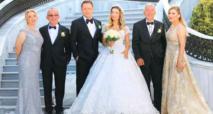 Hüseyin Ağaoğlu’nun oğlu evlendi