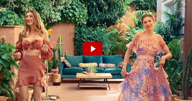 Takı reklamındaki Şeyma Subaşı’nın ev hali