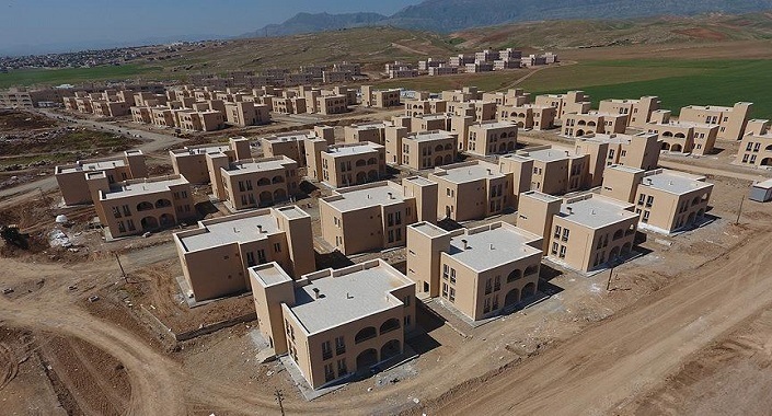 Silopi’de terör mağdurlarının konutları tamamlanıyor