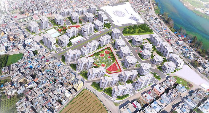 TOKİ Adana Seyhan’da kentsel dönüşüm projesi gerçekleştiriyor
