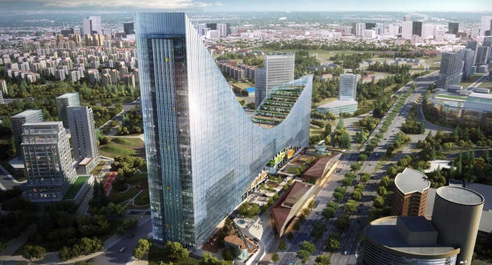 YDA Center’de ofis teslimleri Eylül 2018’de