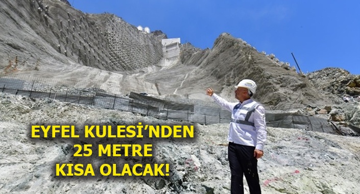Dünyanın en yüksek 3’üncü barajı: Yusufeli Barajı