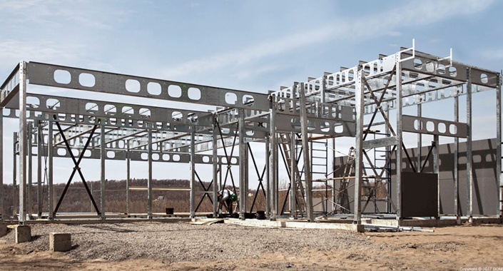 Deprem korkusuna çelik yapı ile son