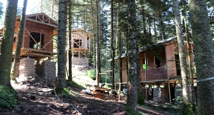 Gölcük Tabiat Parkı’na orman köşkleri yapılıyor