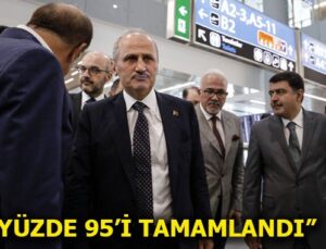 Ulaştırma Bakanı Cahit Turhan 3. havalimanını inceledi