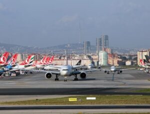 Hava yolcularının yüzde 5’i Türkiye’den taşındı