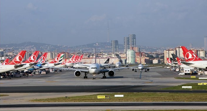 Hava yolcularının yüzde 5’i Türkiye’den taşındı