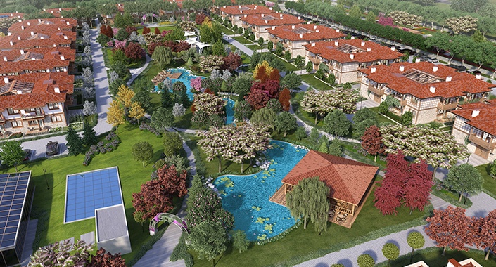 HerDem Sağlıklı Yaşam Köyü’nde örnek konak ziyarete açıldı