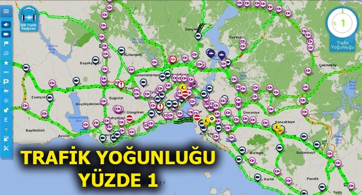 Bayram tatili, İstanbul trafiğini rahatlattı