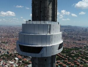Çamlıca Kulesi’nin restoranı yapıldı