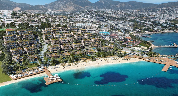 Le Chic Bodrum projesinde 2+1’ler 405 bin euroya