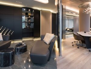 Gönye Tasarım, Mercedes Benz VIP çalışma alanlarını tasarladı