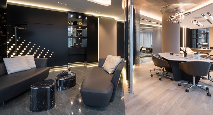 Gönye Tasarım, Mercedes Benz VIP çalışma alanlarını tasarladı