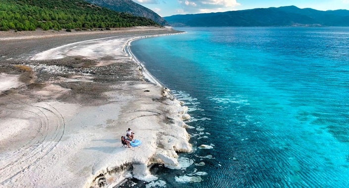 Salda Gölü’nde imar planı çalışmaları devam ediyor