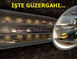 İstanbul’un iki yakasını birleştirecek üç katlı tünel geliyor