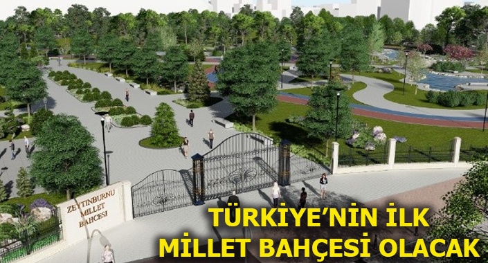 Zeytinburnu Millet Bahçesi’nde geri sayım başladı