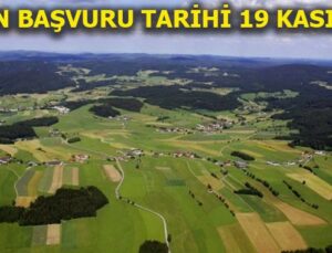 Hazine’ye ait tarım arazileri kiraya veriliyor