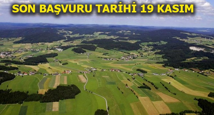 Hazine’ye ait tarım arazileri kiraya veriliyor